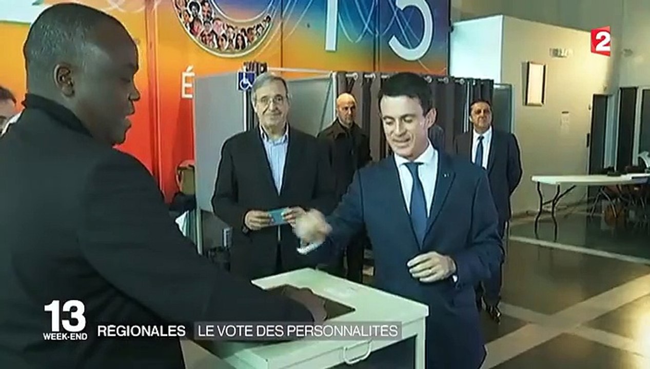 Élections régionales : tour d'horizon du vote des personnalités