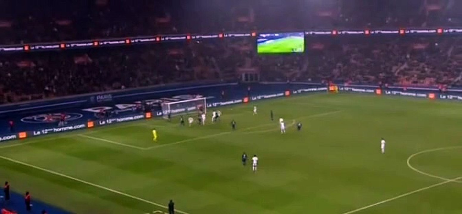 Lucas Goal - PSG 5 - 1 Lyon -
