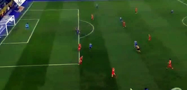 Matias Suarez Goal - Anderlecht 1 - 0t Oostende