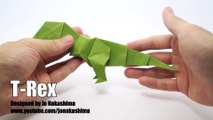 Origami Dinosaur - T-Rex