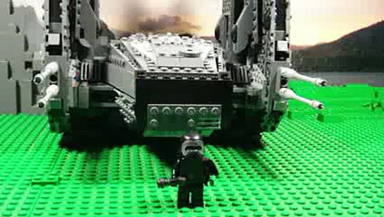 LEGO STAR WARS EPISODE VII THE FORCE AWAKENS - KYLO REN VS FINN