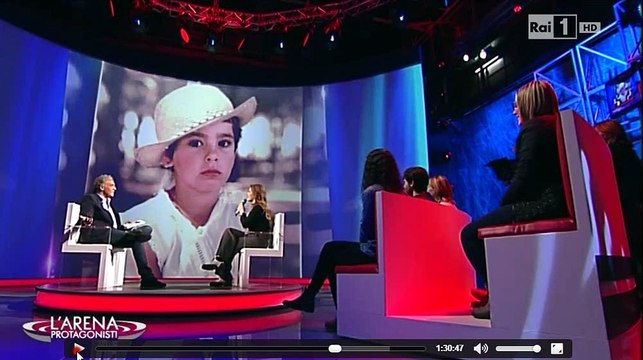 Breve intervento di Flavio all' Arena di Giletti, durante l'intervista a Vanessa Incontrada- 13/12/2015 Rai 1