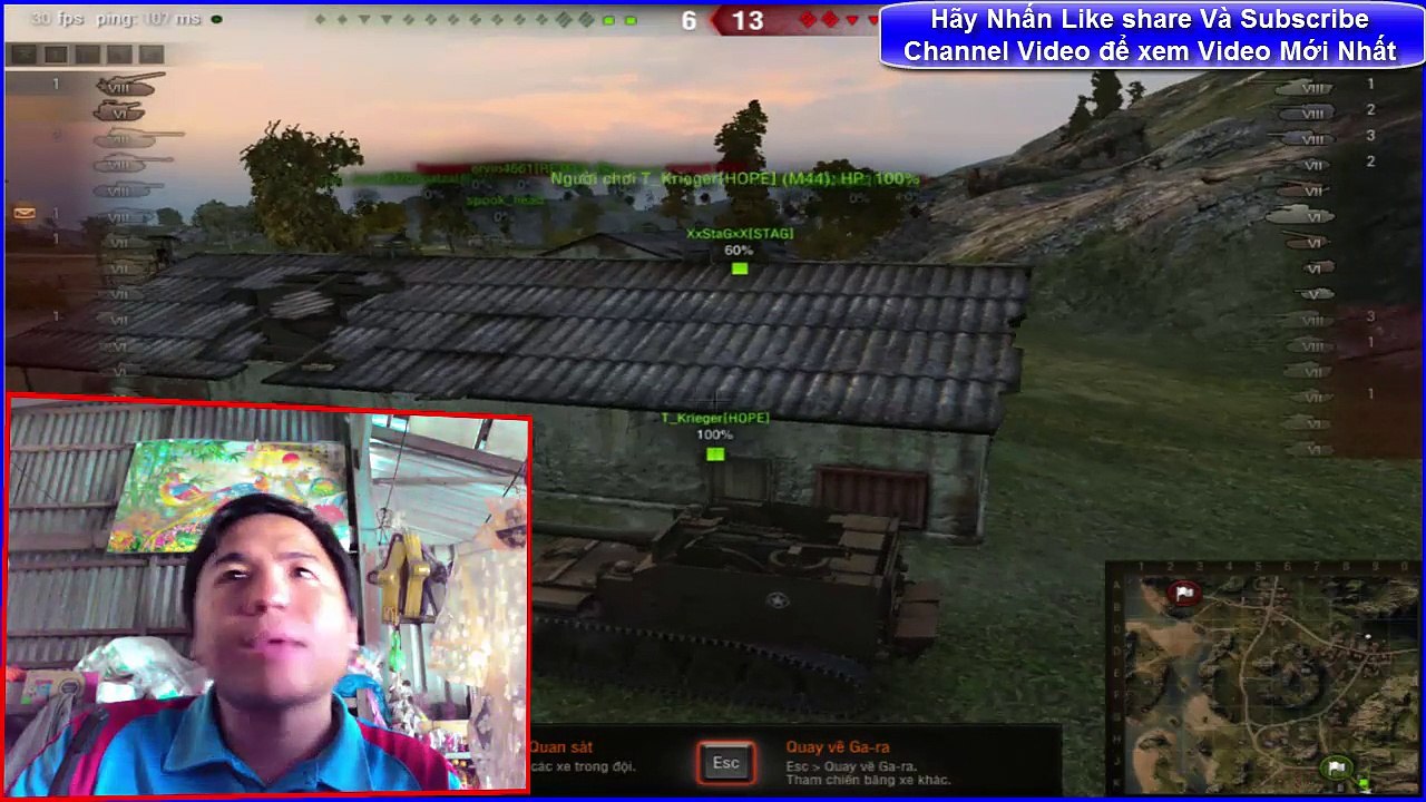 Mr Sing I Word of tank l Tập 2 l Tank USA M4 sherman 105 nhãy vài em l Game play