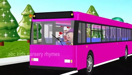 Wheels On The Bus Childrens Nursery Rhymes- Kids & Baby Songs