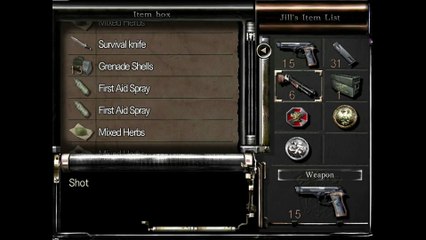 RESIDENT EVIL 1 HD REMAKE JILL PART 29 - BATTERY WATERFALL PUZZLE