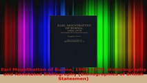 Read  Earl Mountbatten of Burma 19001979 Historiography and Annotated Bibliography Ebook Free