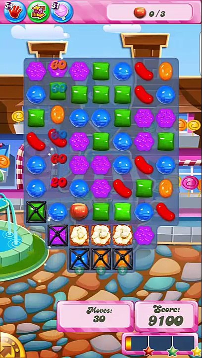 Candy Crush Saga Snowmans Hat Level 3 Blue Dec 22 2015