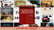 Read  Electroporation Protocols for Microorganisms Methods in Molecular Biology Ebook Free