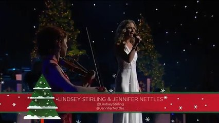 Lindsey Stirling, Jennifer Nettles - Silent Night - CMA Country Christmas   Dec 3, 2015
