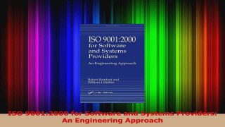 Read  ISO 90012000 for Software and Systems Providers  An Engineering Approach Ebook Free