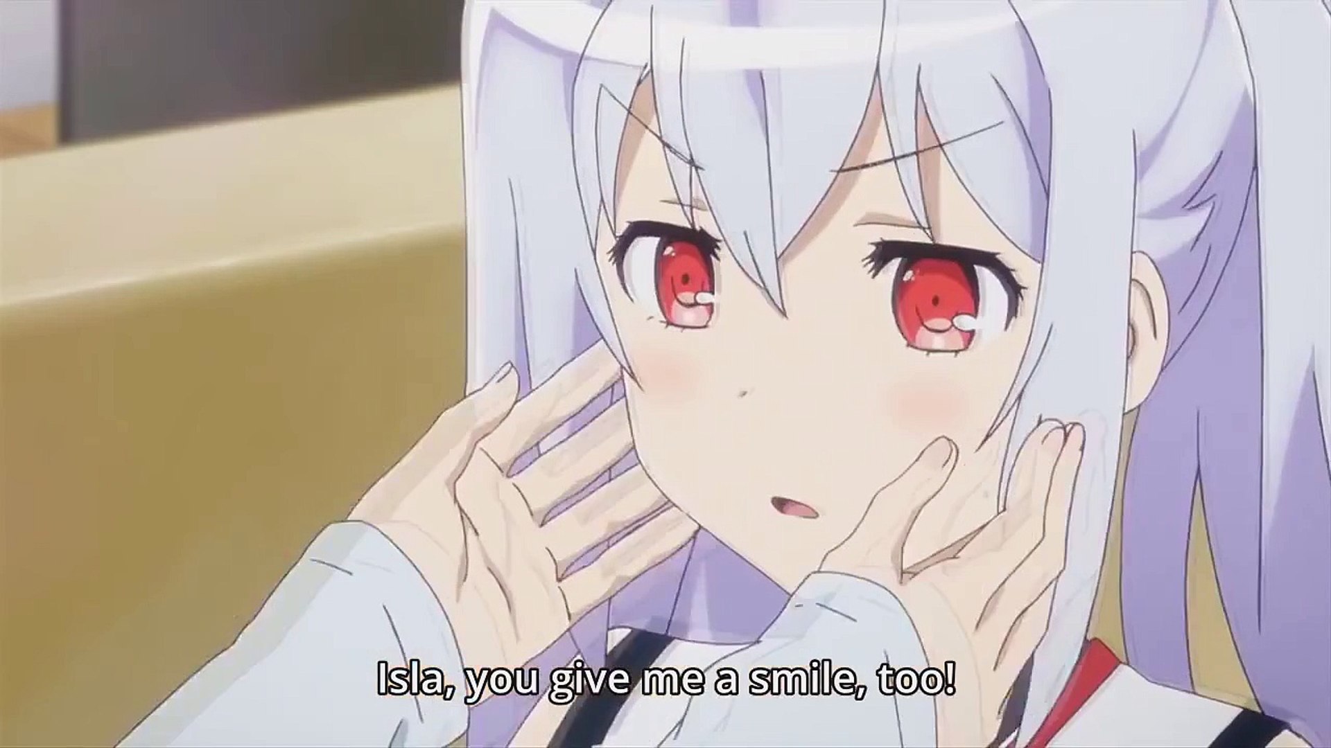 Plastic Memories Scene Isla Smiling Eng Sub Dailymotion Video
