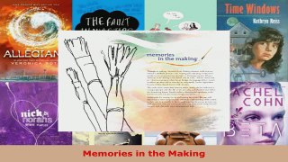 Read  Memories in the Making Ebook Free