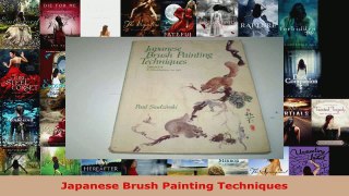 Download  Japanese Brush Painting Techniques PDF Free