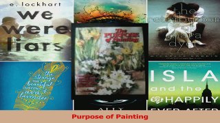 Read  Purpose of Painting Ebook Free