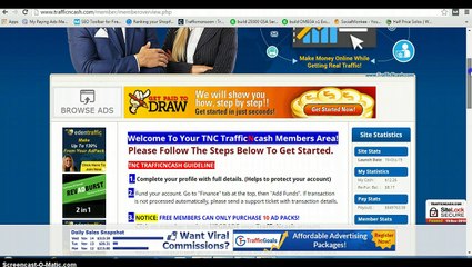 TrafficNCash Strategy Review Proof Video Presentation- Case #2 of Traffic N Cash Rev Share Program