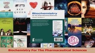 PDF Download  Biochemistry For The Pharmaceutical Sciences Download Online