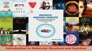 PDF Download  Biological Inorganic Chemistry Second Edition A New Introduction to Molecular Structure Read Online
