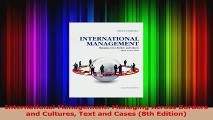 PDF Download  International Management Managing Across Borders and Cultures Text and Cases 8th Download Full Ebook