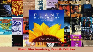 Plant Biochemistry Fourth Edition Download
