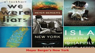 Read  Meyer Bergers New York Ebook Free