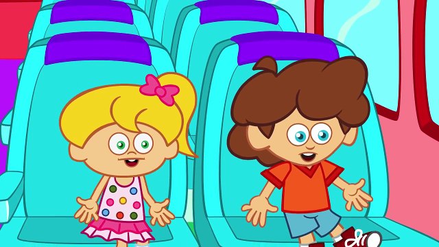 Wheels on the Bus Adisebaba İngilizce Çizgi Film Çocuk Şarkıları Videoları
