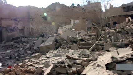 Syrian rebel bastion shelled near Damascus