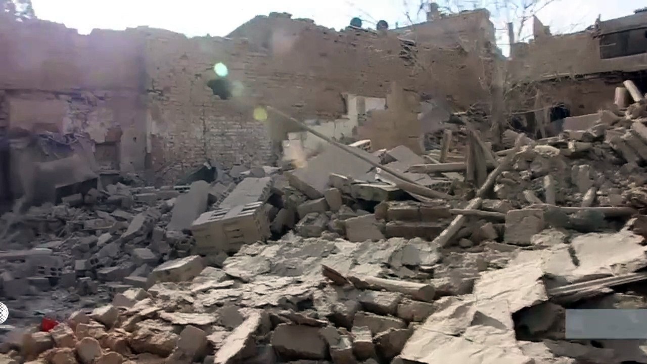 Syrian rebel bastion shelled near Damascus