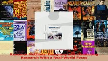 Research Methods Designing and Conducting Research With a RealWorld Focus Read Online