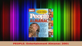 Read  PEOPLE Entertainment Almanac 2001 Ebook Free