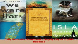 PDF Download  Daily Recitation Handbook  Sagely City of 10000 Buddhas PDF Online