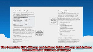 The Complete Kids Allergy and Asthma Guide Allergy and Asthma Information for Children