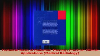 Technical Basis of Radiation Therapy Practical Clinical Applications Medical Radiology Download