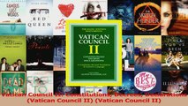 Vatican Council II Constitutions Decrees Declarations Vatican Council II Vatican Read Online