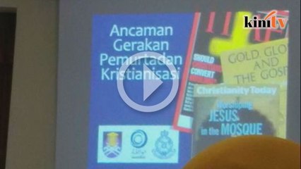 UiTM, polis anjur seminar ancaman Kristianisasi