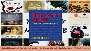 Read  Multivariable Analysis A Practical Guide for Clinicians Ebook Free