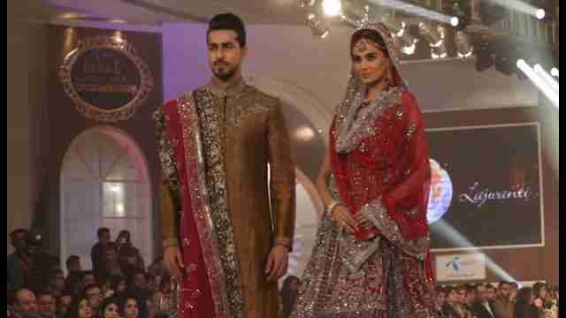 Exotismo, brillo y tradición en la Semana de la Moda Nupcial de Pakistán