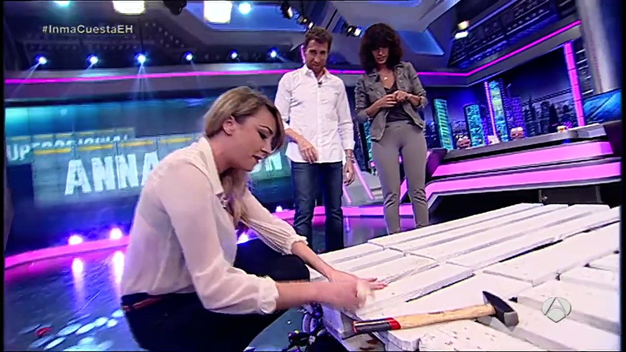 Anna Simón nos enseña a hacer un colchón con palets El hormiguero 3.0