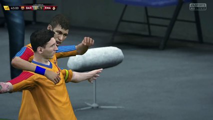 FIFA 16 Kick Off 3-1 BAR V RMA, 1st Half