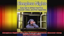 Sleepless Nights Easy tips to defeat Insomnia discover sleep and find happiness