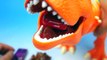 Extreme Dinosaur T-Rex vs Disney Pixar Cars Lightning McQueen, Tow Mater and Ramone!! Toys Story