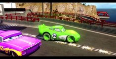 Hulk and SpiderMan racing and having fun with Disney Pixar Cars Lightning McQueen and Ramone!