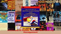 PDF Download  Dictionary of Hotels Tourism and Catering Management PDF Full Ebook