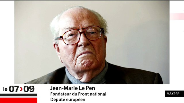 Jean-Marie Le Pen : Madame Pécresse a été élue grâce aux voix du Front national