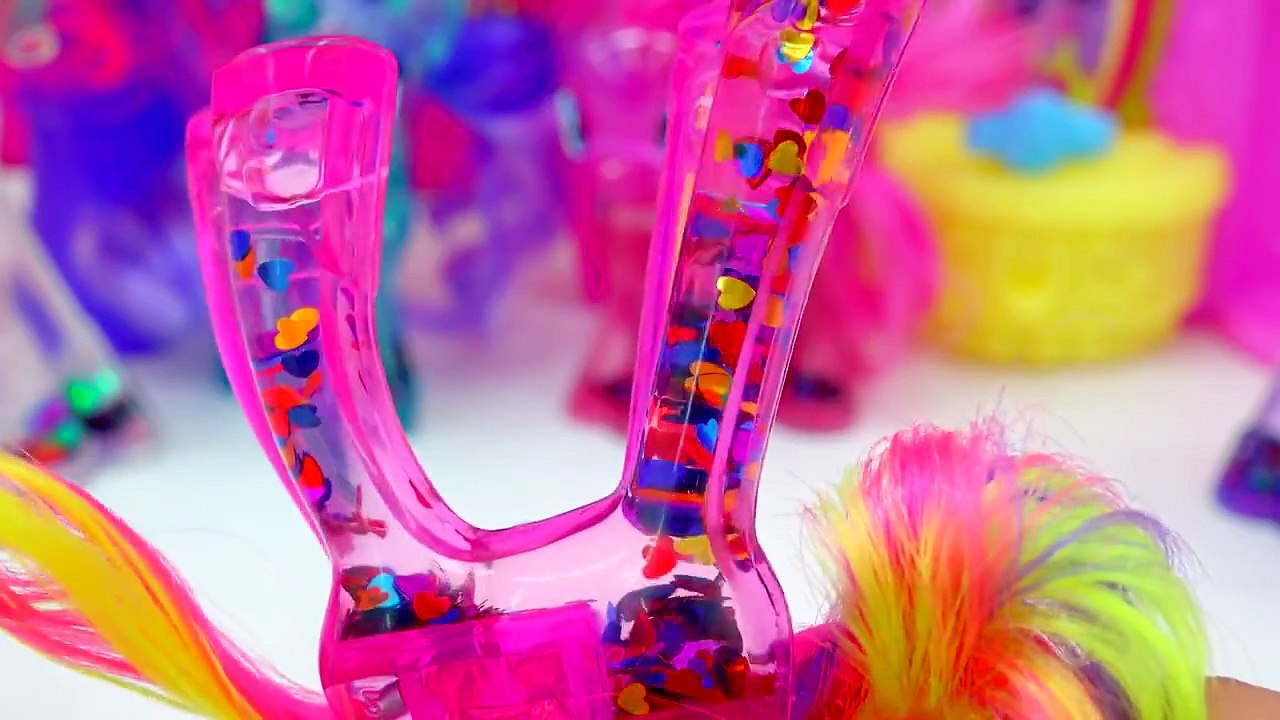 MLP Water Cuties Glitter Princess Cadance Rainbow Shimmer My Little Pony Toy Unboxing Vide