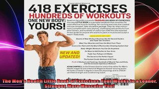 The Mens Health Little Book of Exercises Four Weeks to a Leaner Stronger More Muscular