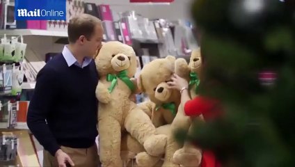 Kate and William check out Christmas bargains in Wilko