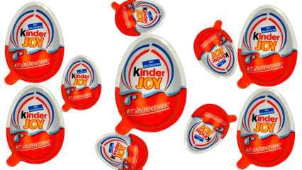 Kinder Joy Kinder Surprise eggs Disney Pixar Cars2 Unboxing
