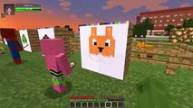 Minecraft School : PAINTING ZOO ANIMALS!