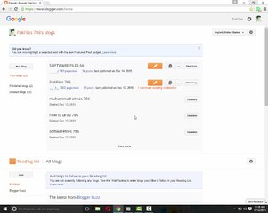 How To Create A Website With Blogger Step By Step Tutorial Part 1