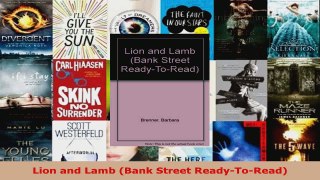 Read  Lion and Lamb Bank Street ReadyToRead Ebook Free